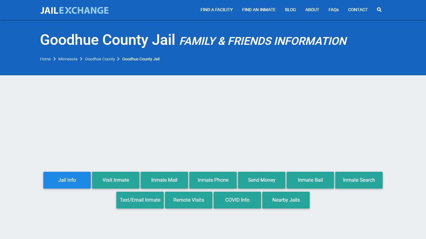 Goodhue County Jail Visitation | Mail | Phone | Red Wing, MN